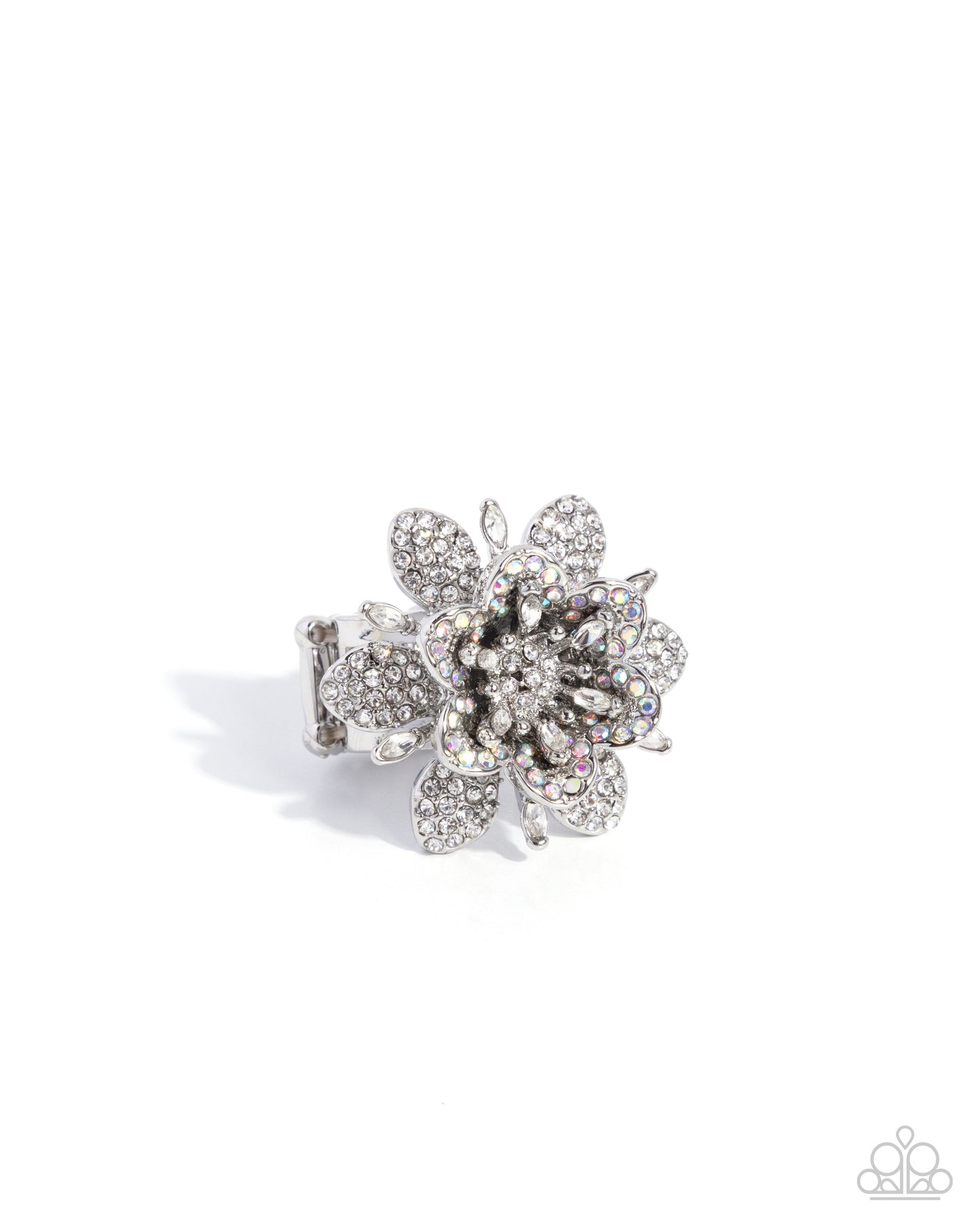 Petaled Premonition Ring - White image 2