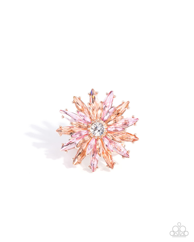 Blooming Bundle Ring - Pink image 2