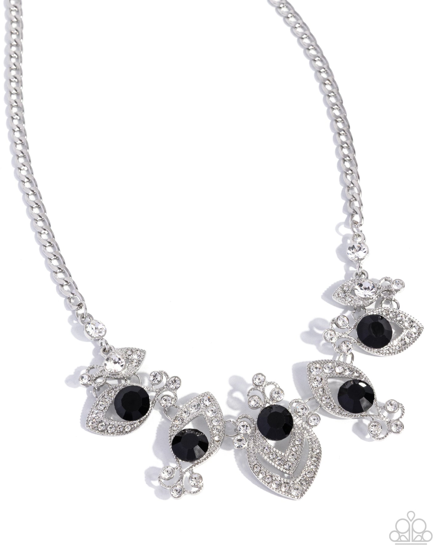 Polished Persistence Necklace - Black image 3