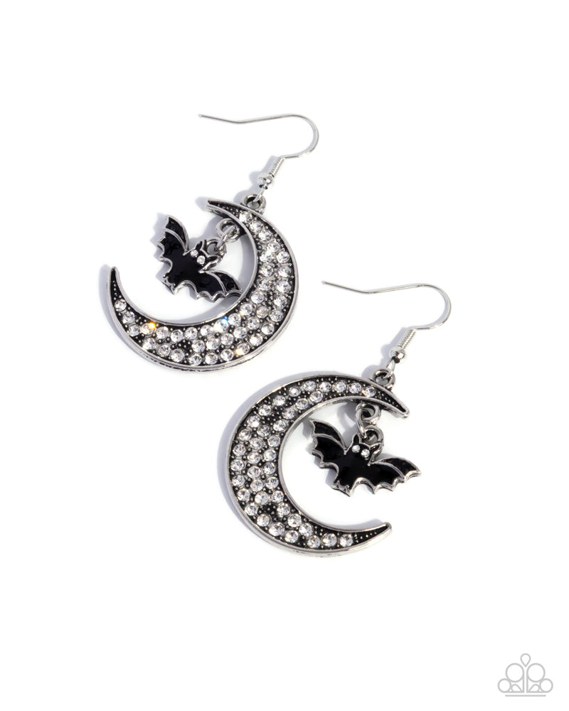 Handcrafted Halloween Earrings - Black image 2