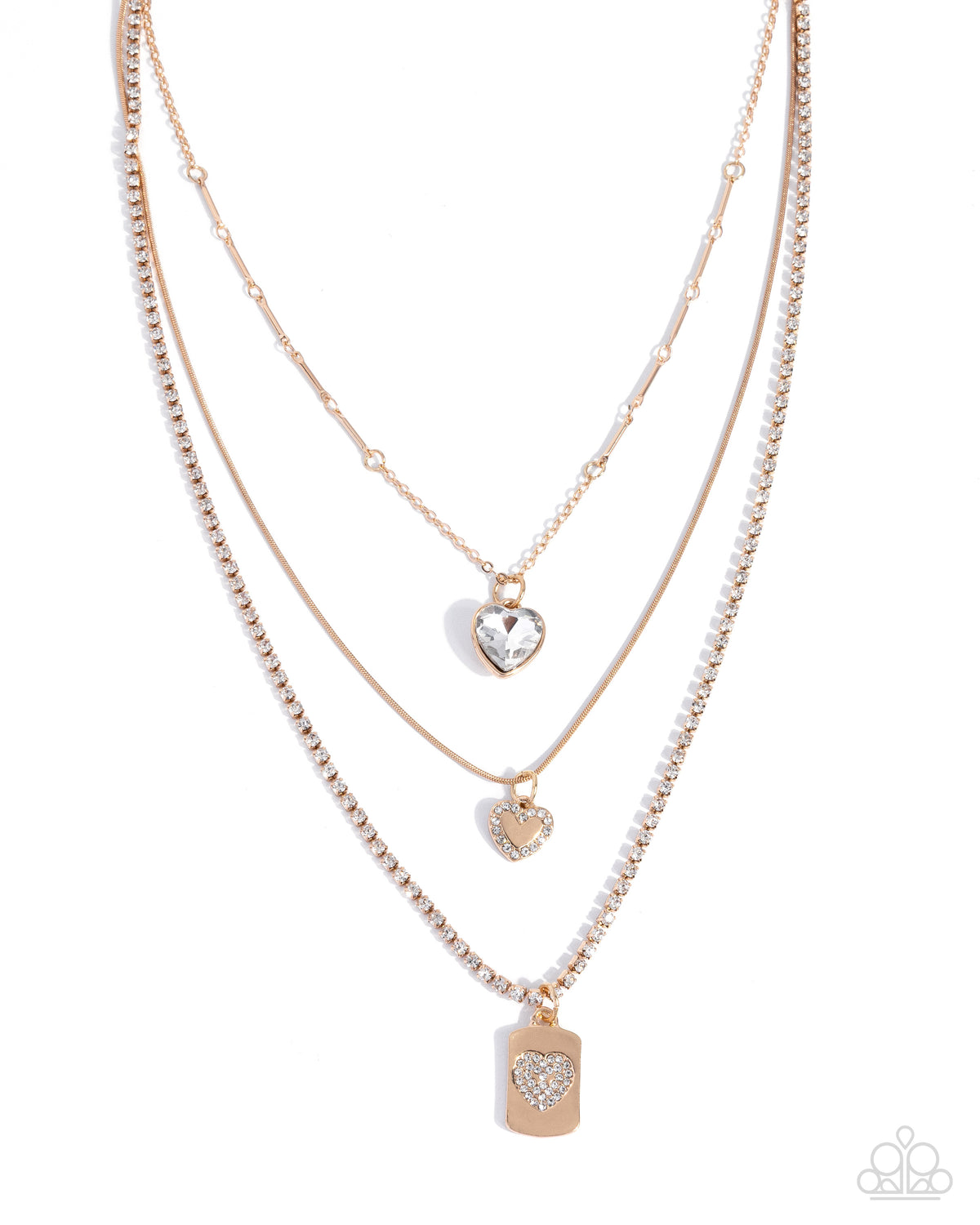 Romantic Rubato Necklace - Gold image 2