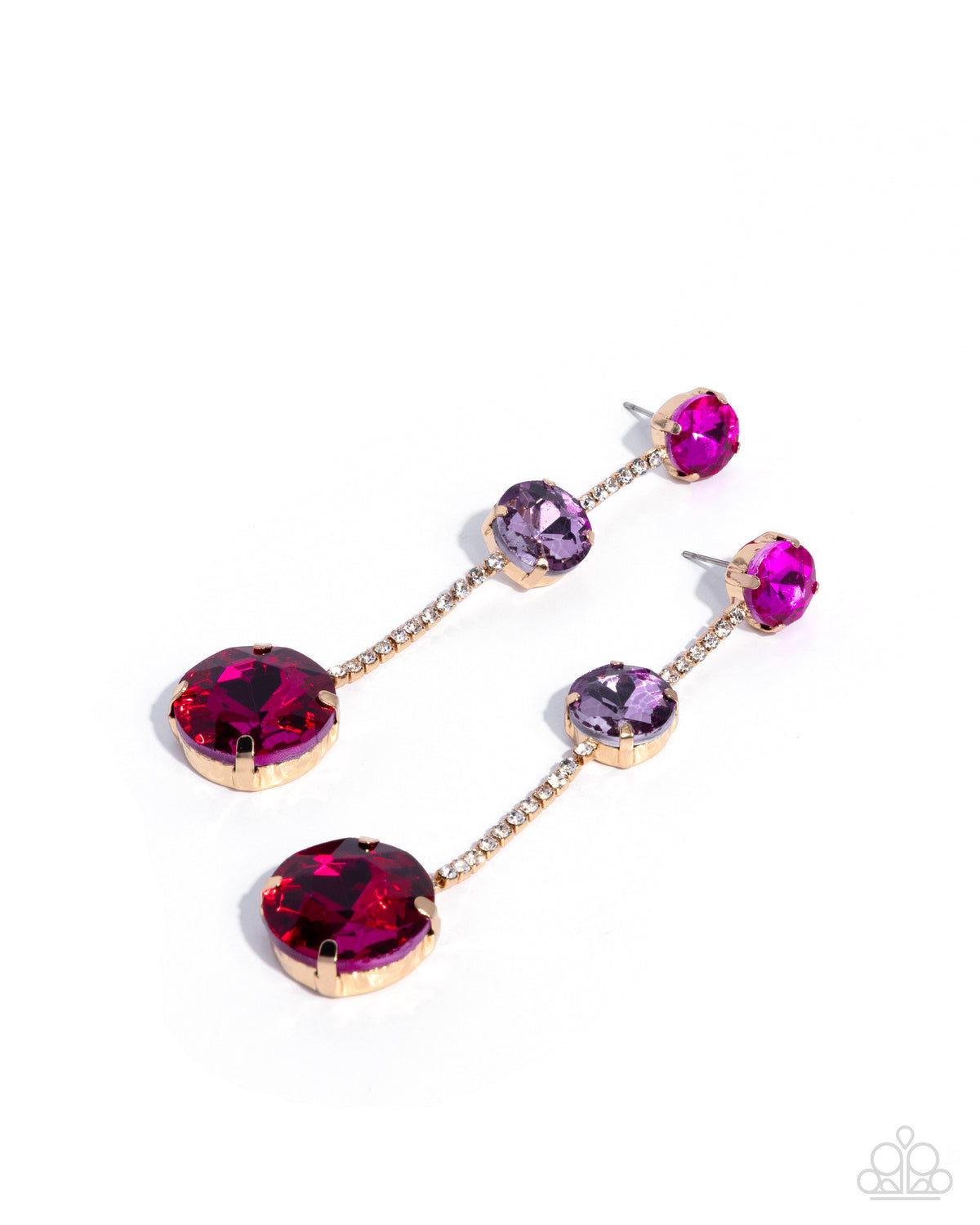 Lost in Chic Earrings - Pink image 2