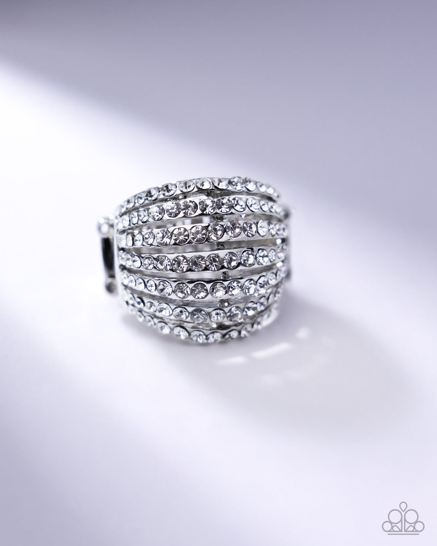 Blinding Brilliance - White | Paparazzi Accessories