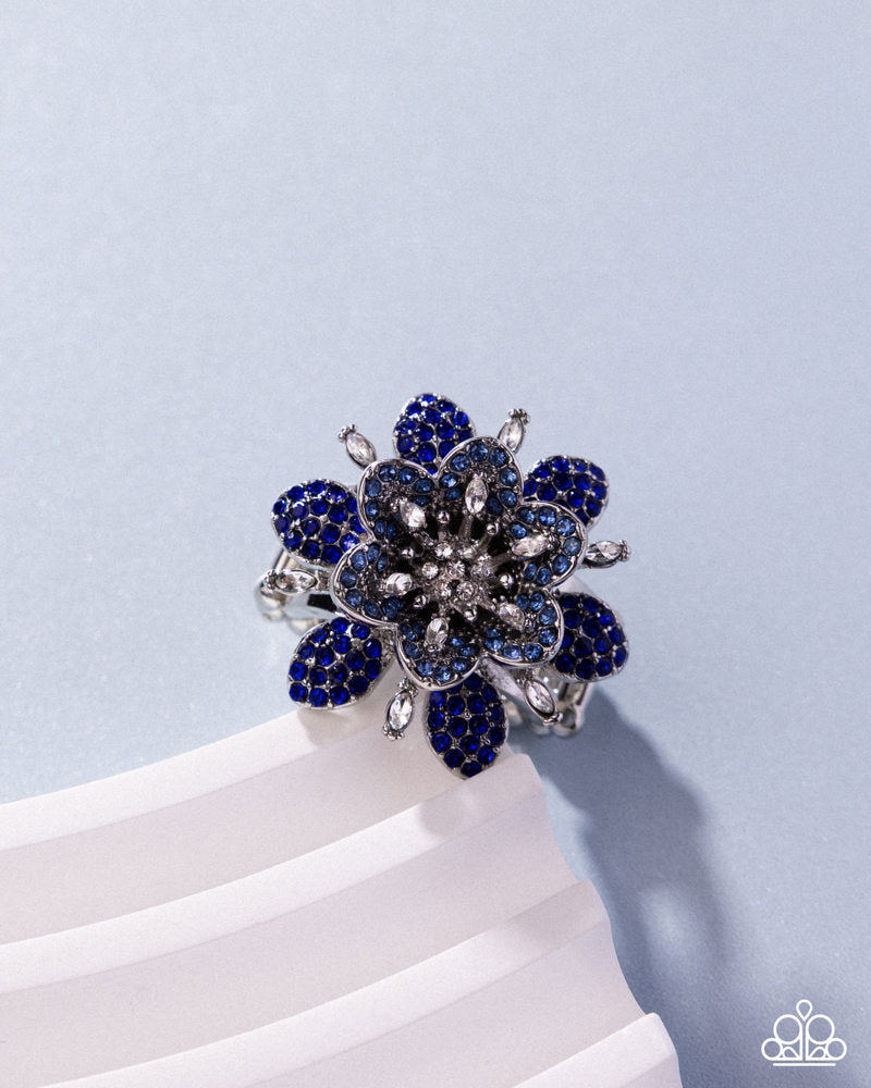 Petaled Premonition - Blue | Paparazzi Accessories