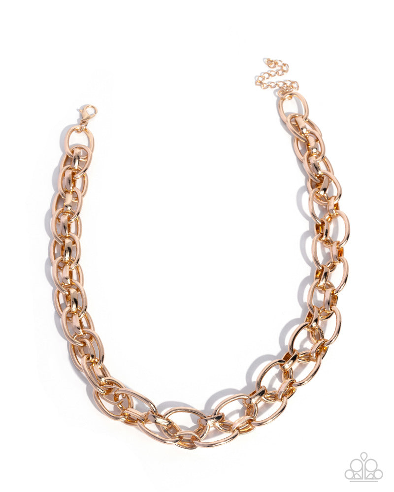 Kept in Confidence Necklace - Gold image 2