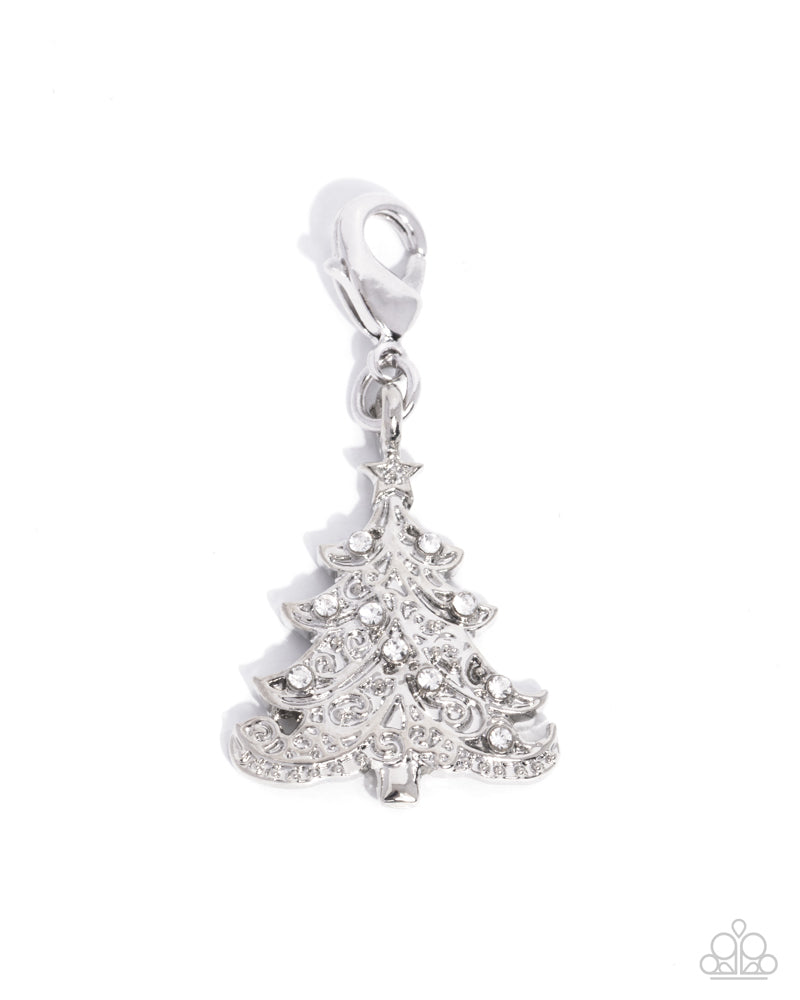 Elaborate Evergreen - White | Paparazzi Accessories