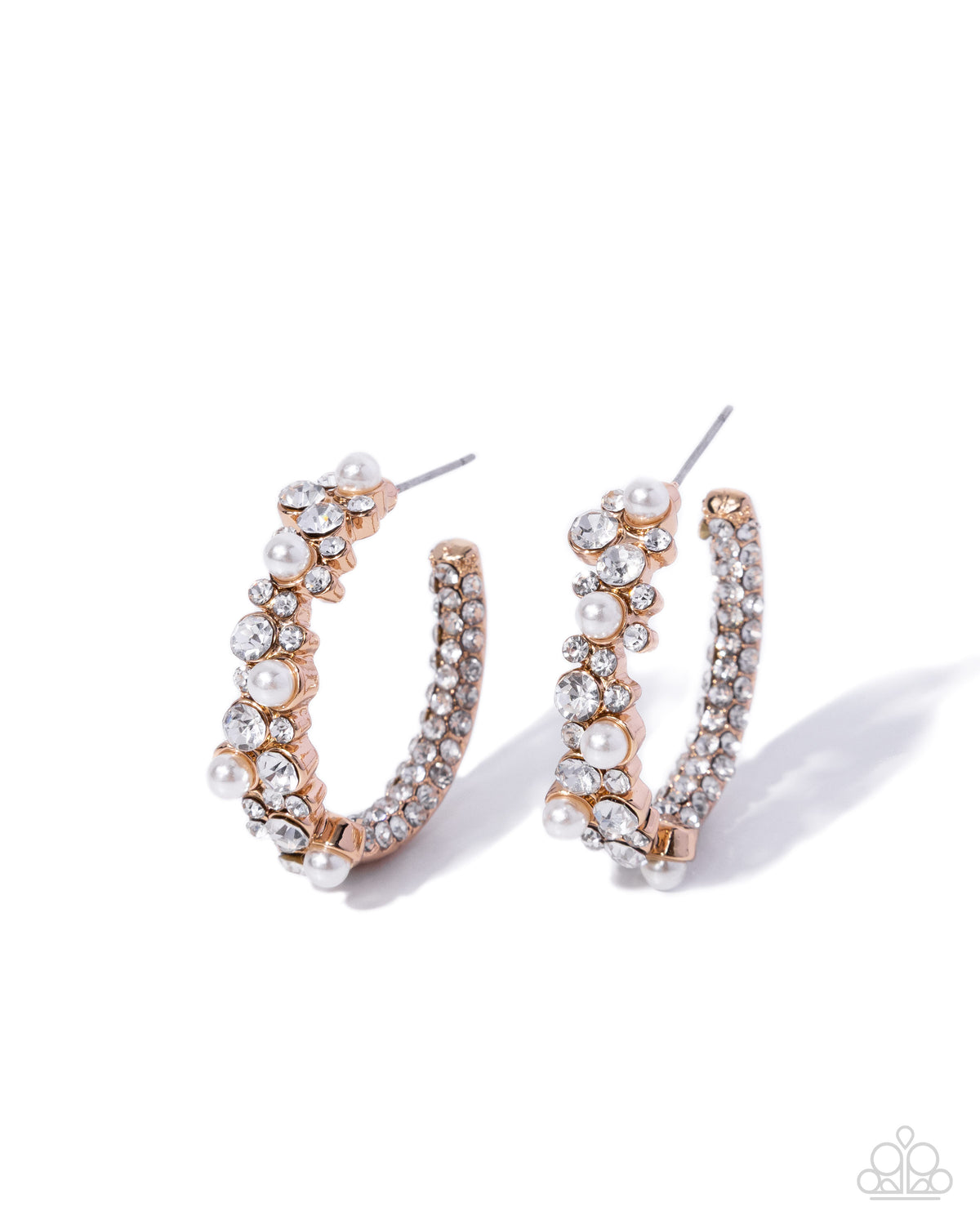 Graceful Gaze Earrings - Gold image 2
