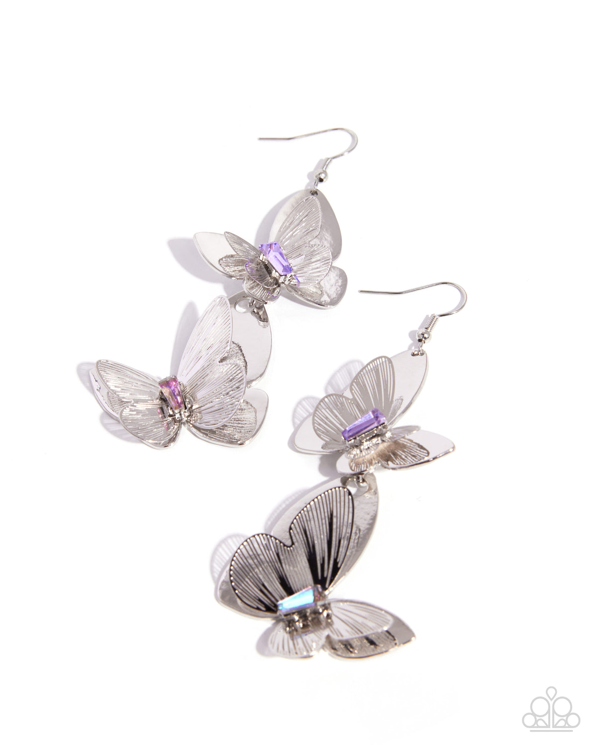 Aerial Accuracy Earrings - Purple image 2