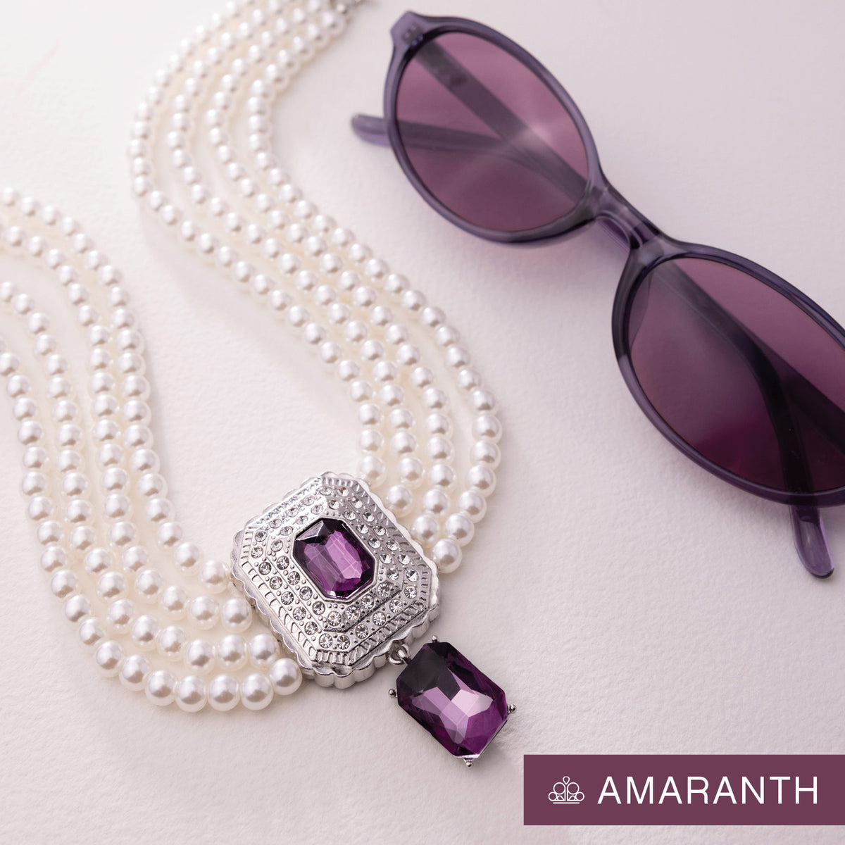 Palatial Poise - Purple Necklace | Paparazzi Accessories