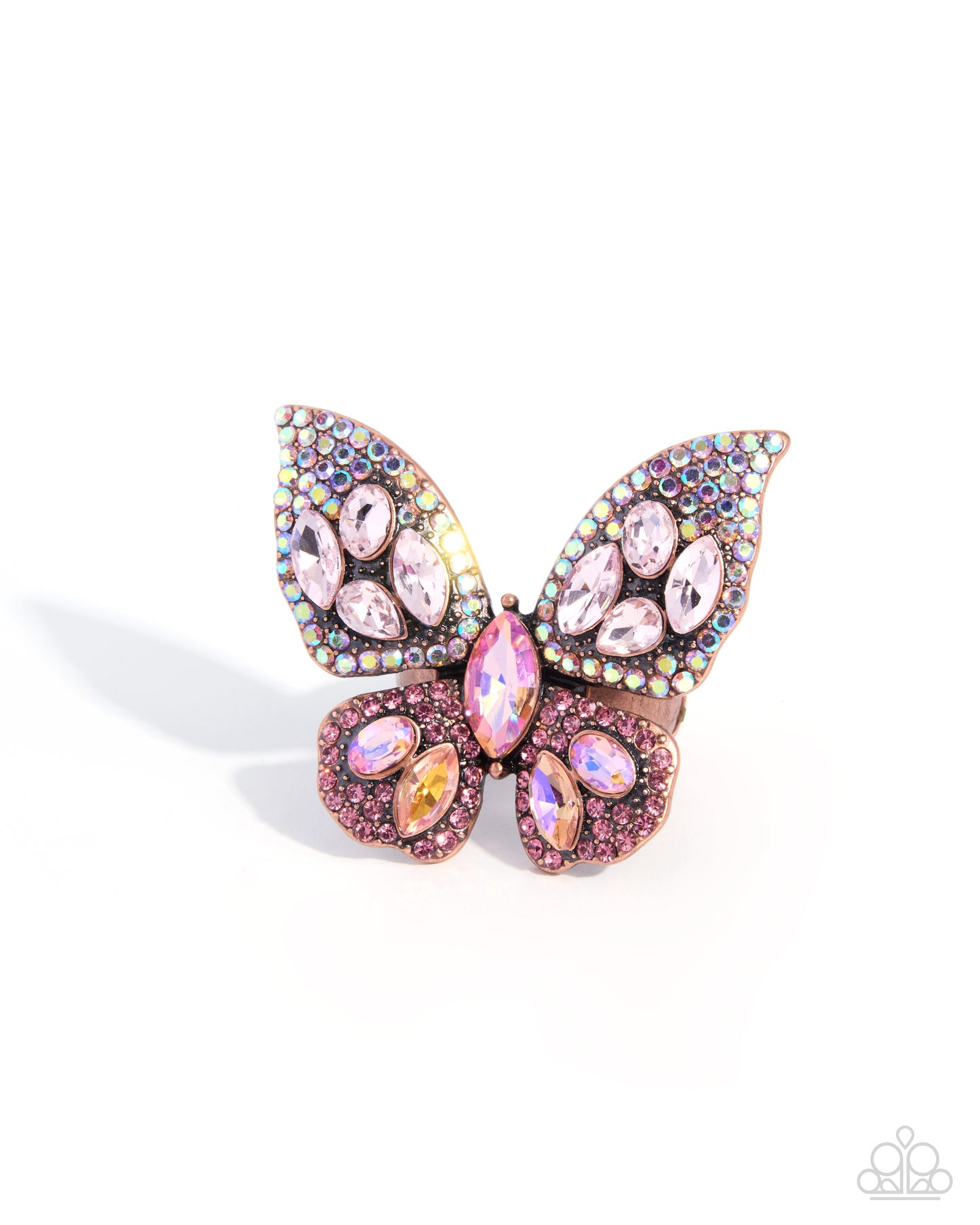 Shimmery Singularity Ring - Copper | Paparazzi Accessories image 2