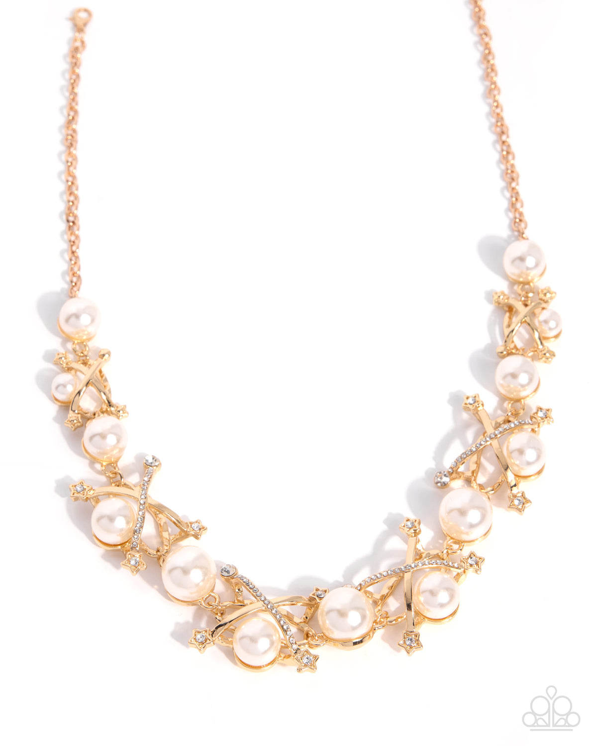 Poised Promenade Necklace - Gold | Paparazzi Accessories image 2