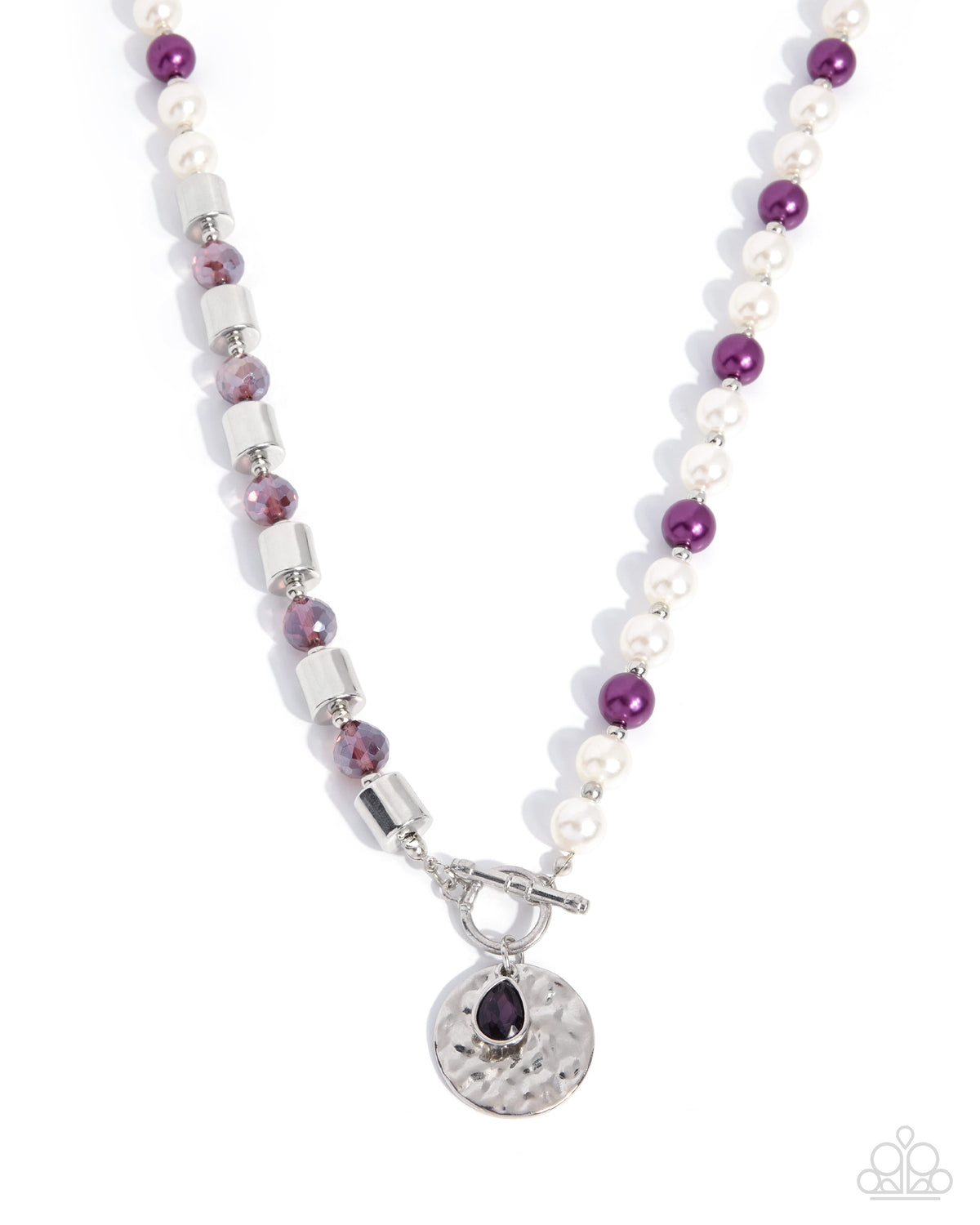 Dramatic Disbelief Necklace - Purple | Paparazzi Accessories image 2