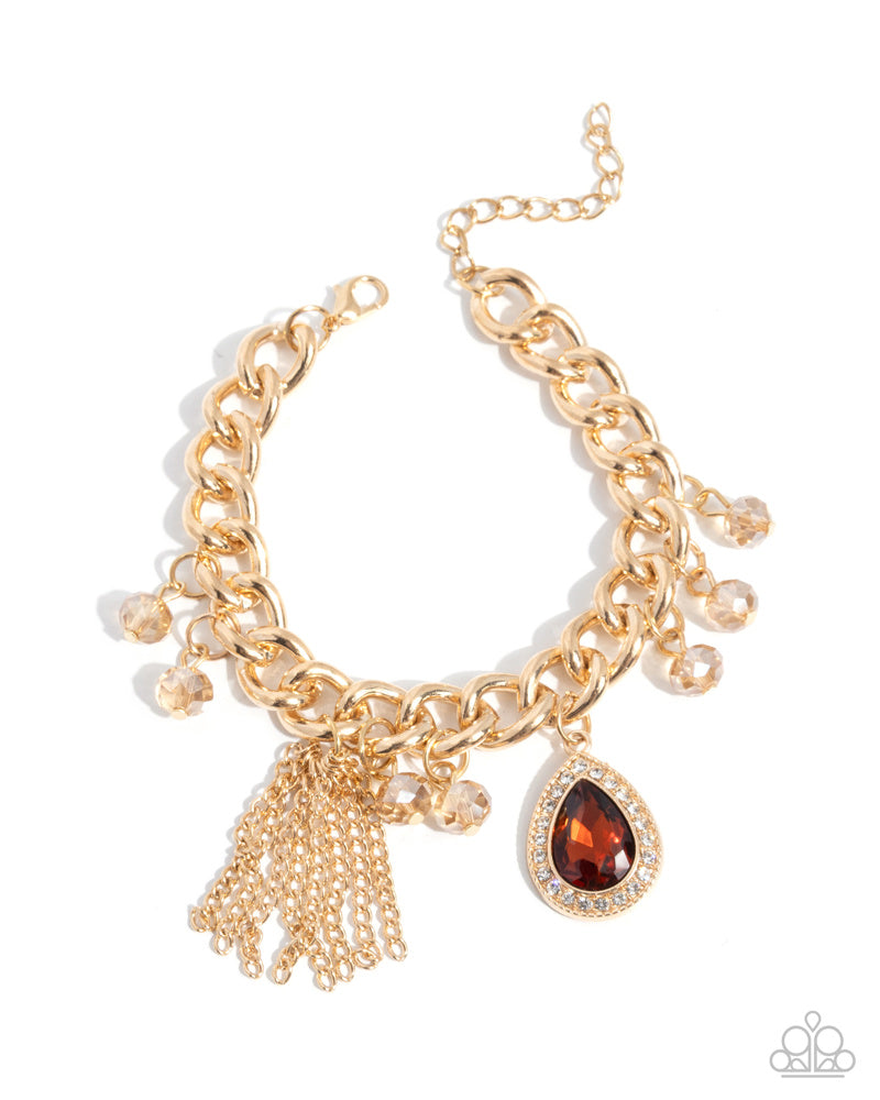 Requisite Radiance Bracelet - Brown | Paparazzi Accessories image 2