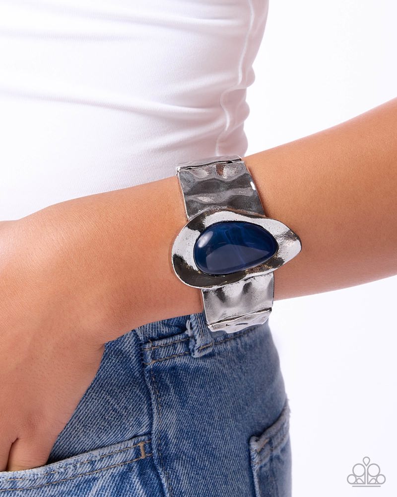 Safe Sunset Bracelet - Blue | Paparazzi Accessories