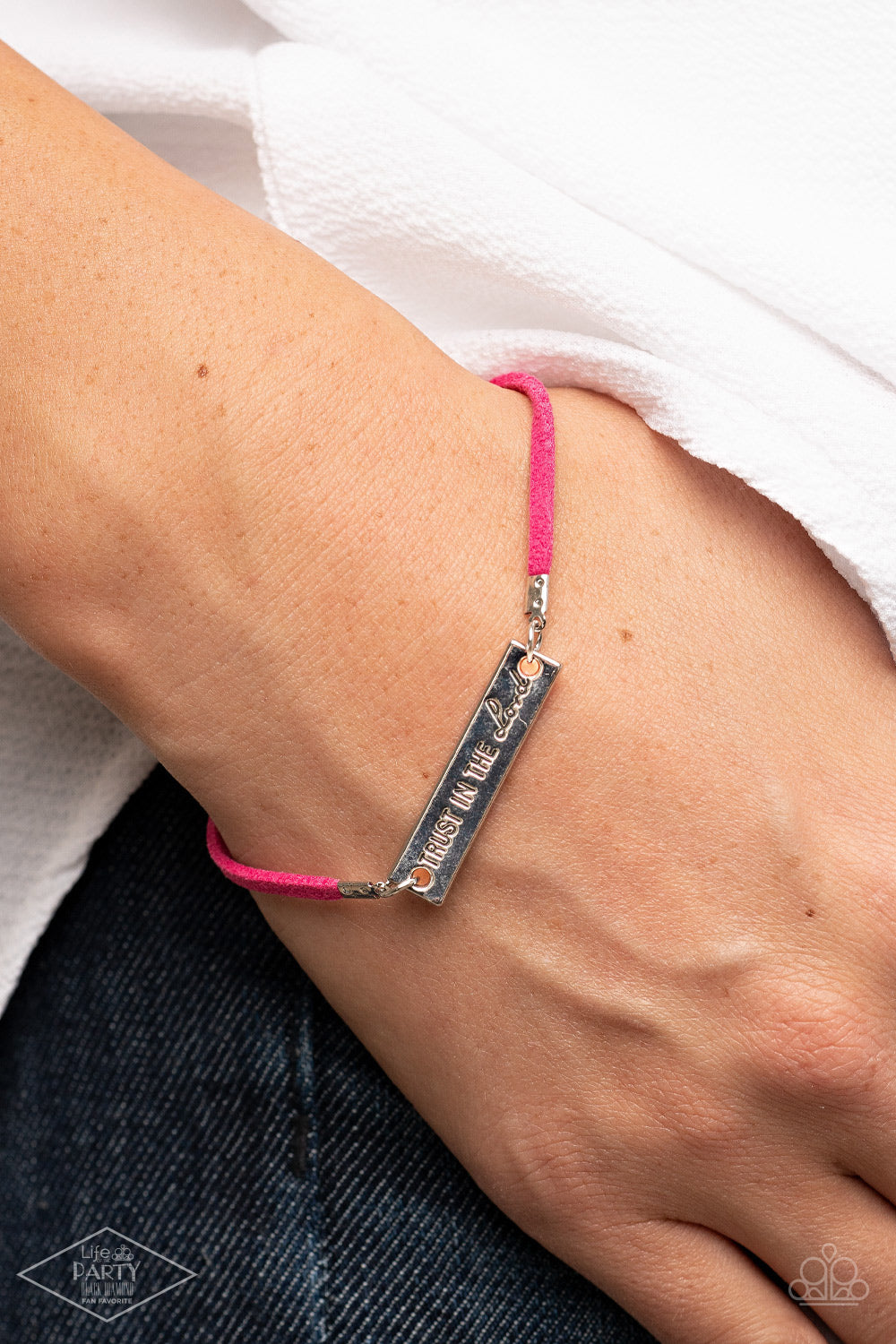Paparazzi Have Faith - Pink Bracelet - Pusher P