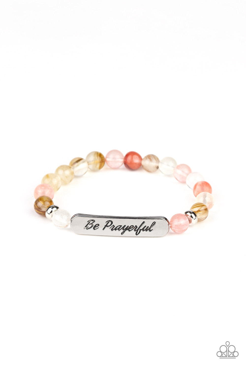 Paparazzi Be Prayerful - Multi Inspirational Bracelet - Pusher P