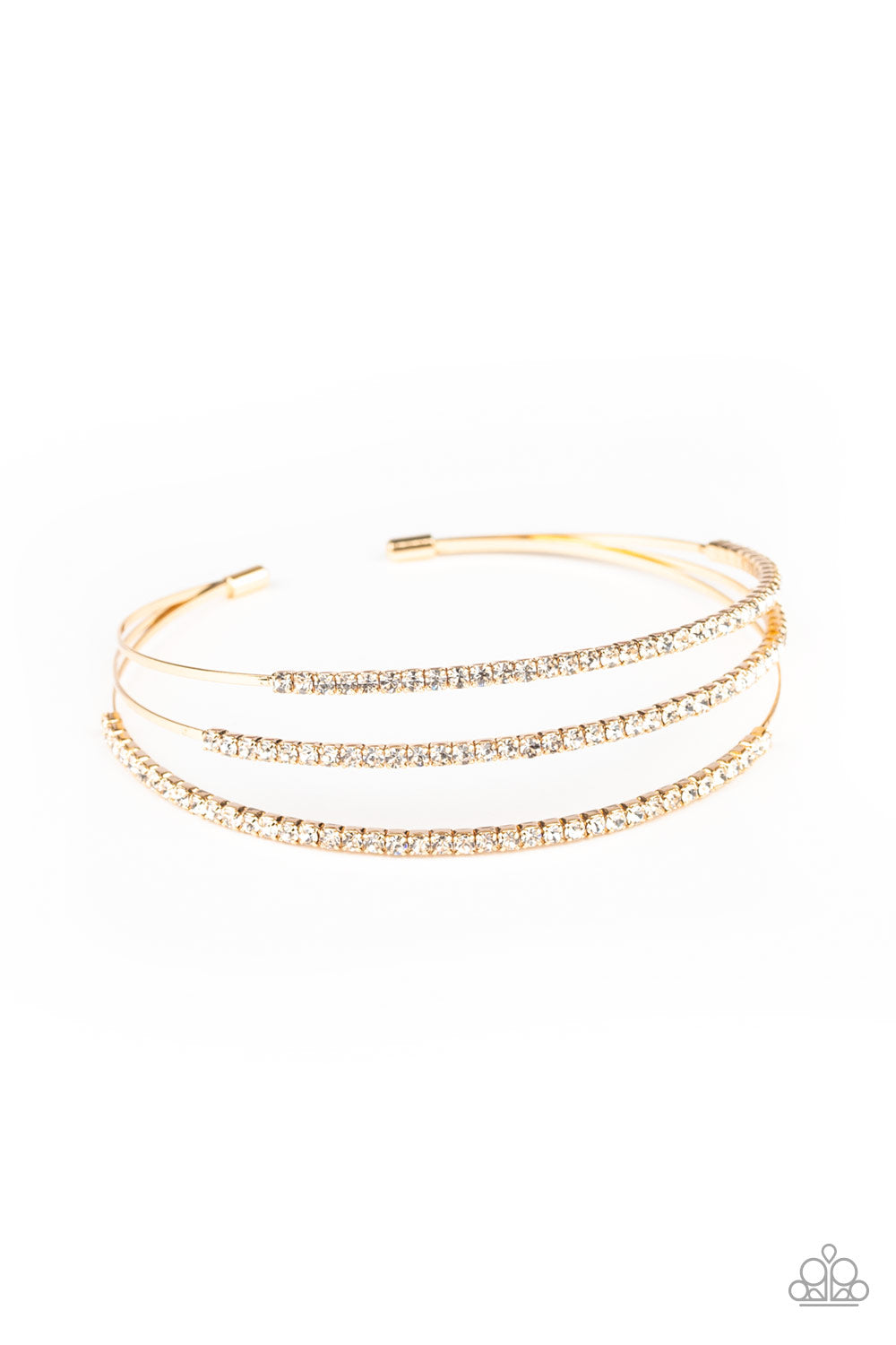 Paparazzi Iridescently Infatuated - Gold - Pusher P