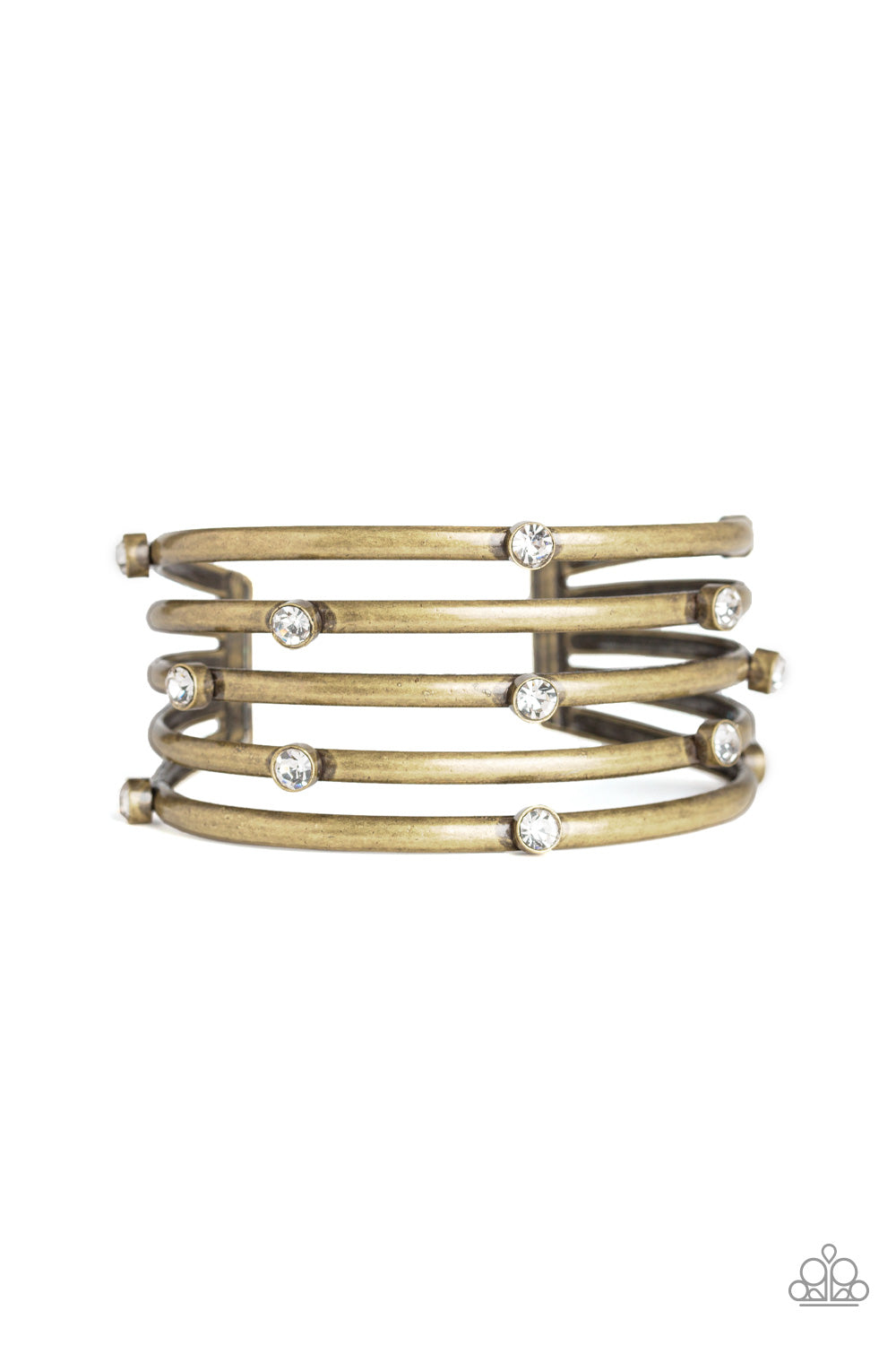 Paparazzi Sugarlicious Sparkle - Brass - Pusher P