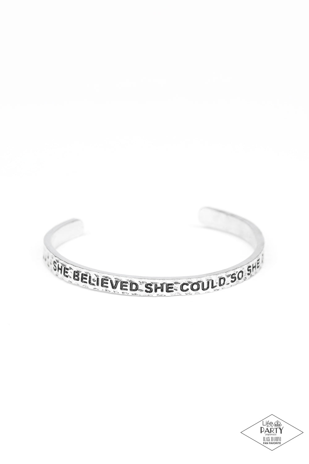 Paparazzi She Believed She Could - Silver - Pusher P