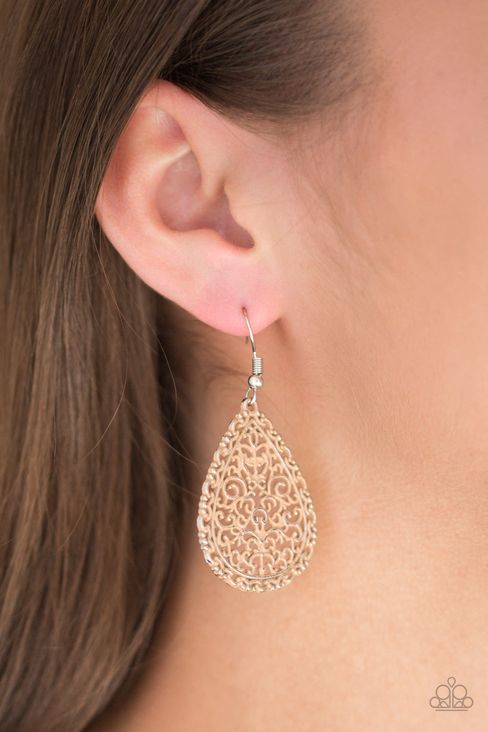 Paparazzi Indie Idol - Brown Earrings - Pusher P