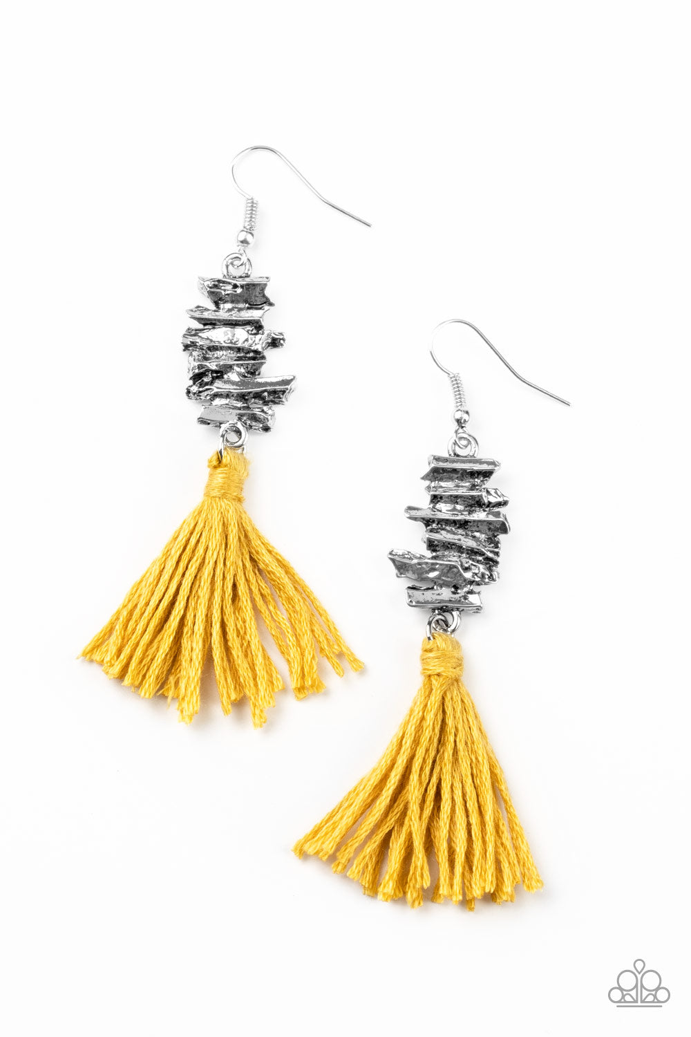 Paparazzi Tiki Tassel - Yellow - Pusher P
