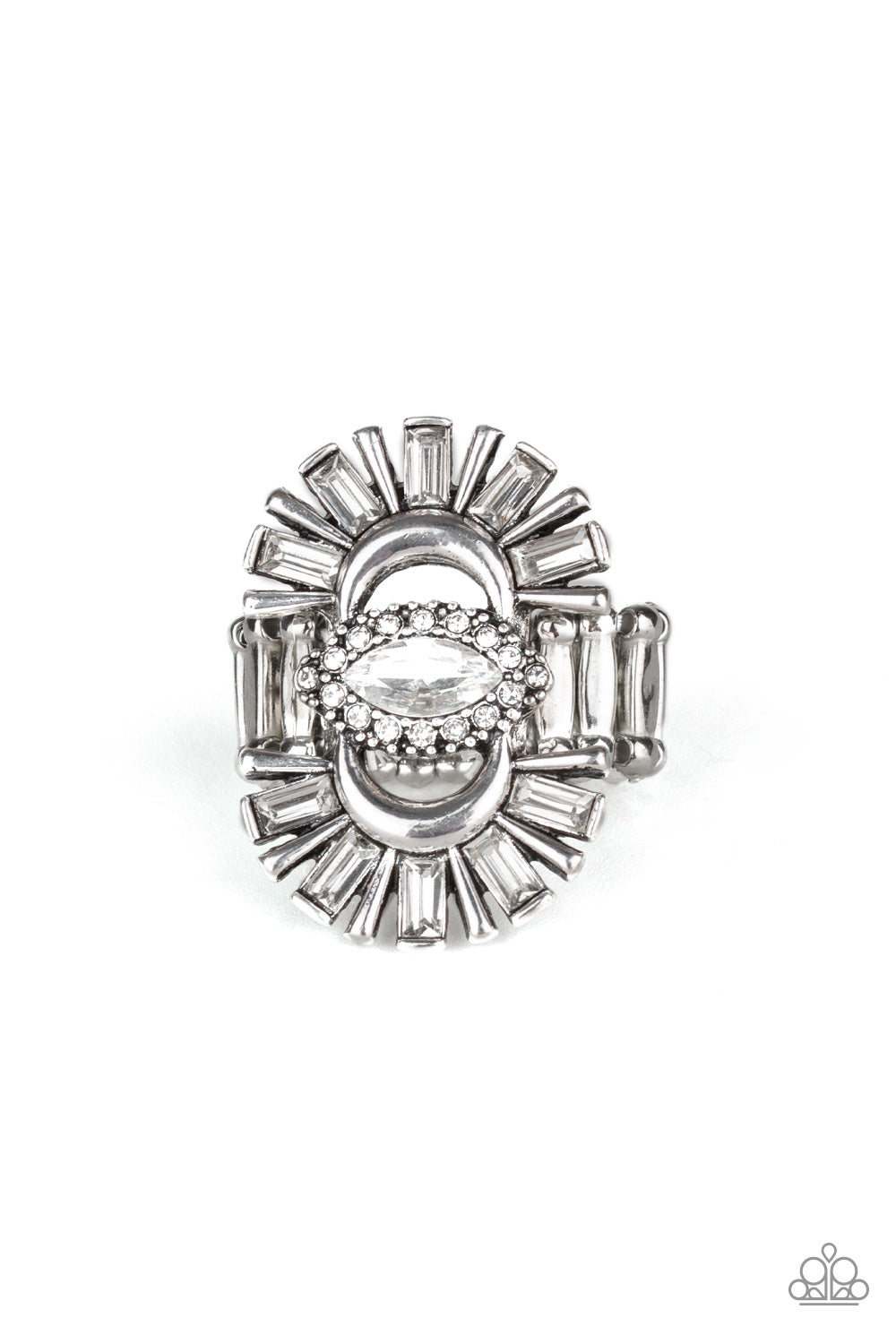Paparazzi Deco Diva- White - Pusher P