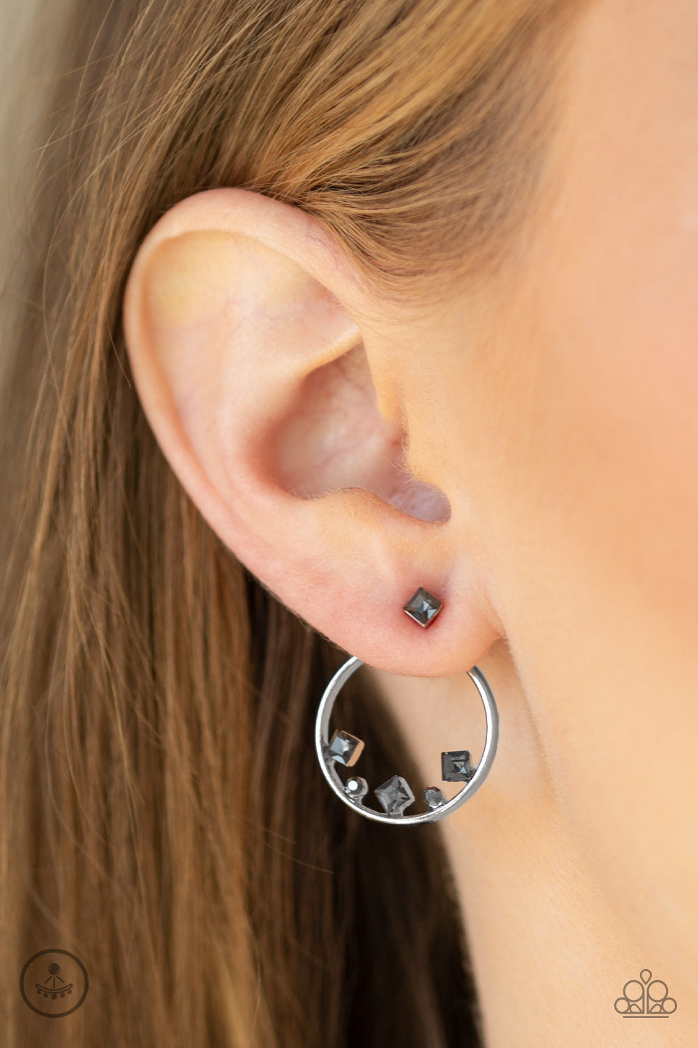 Paparazzi Top-Notch Twinkle - Silver Earrings - Pusher P