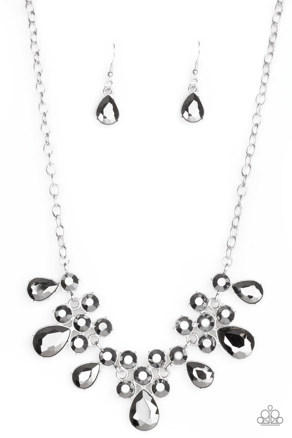 Paparazzi Debutante Drama - Silver Necklace - Pusher P