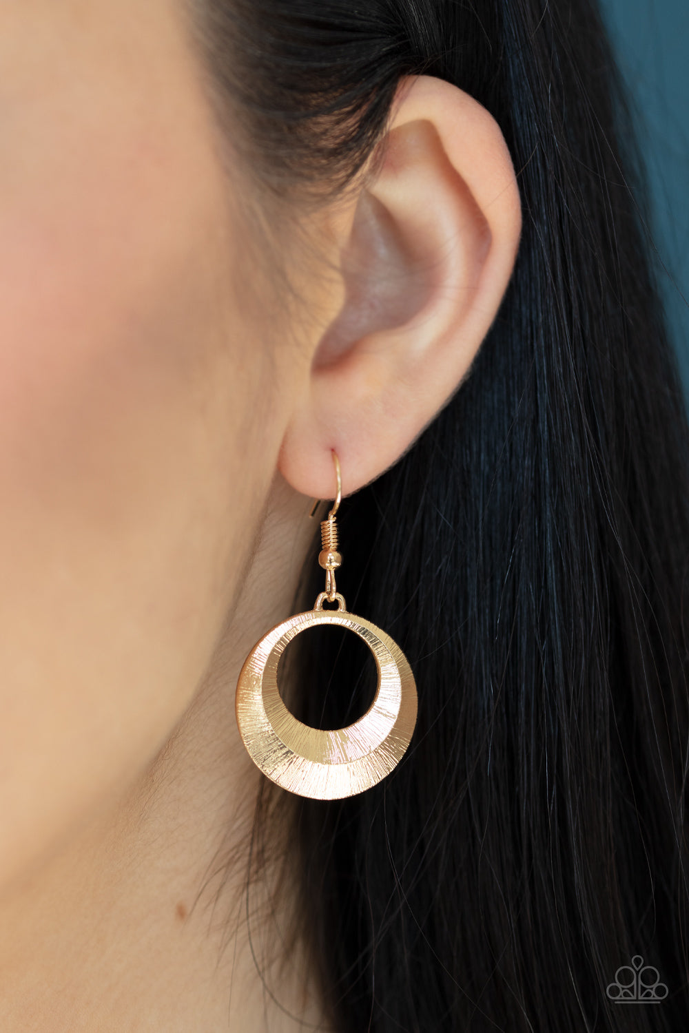 Paparazzi Egyptian Eclipse - Gold Rod Necklace