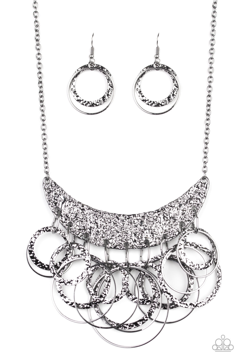 Paparazzi Metro Eclipse - Black Necklace - Pusher P
