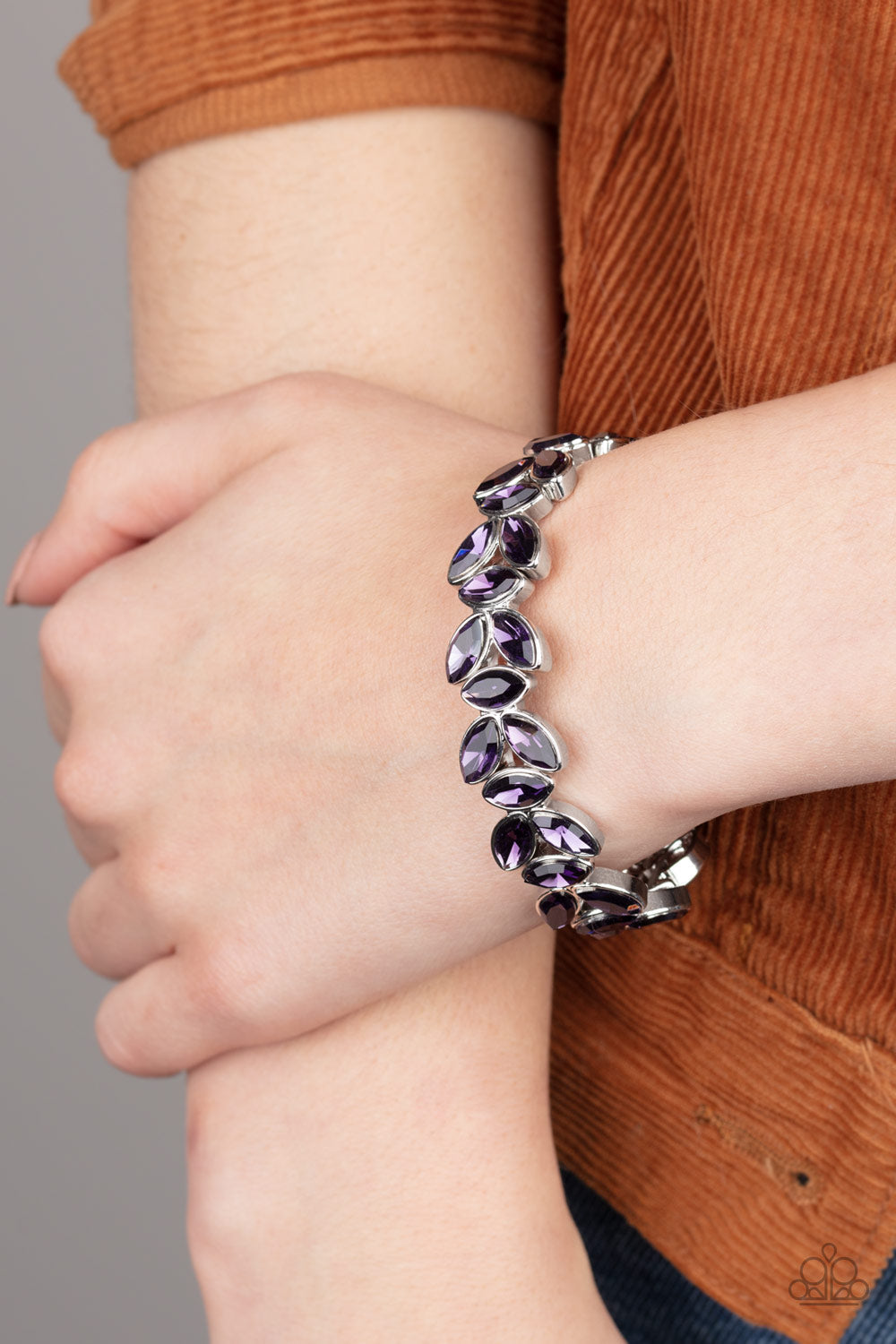 Paparazzi Gilded Gardens - Purple Bracelet - Pusher P