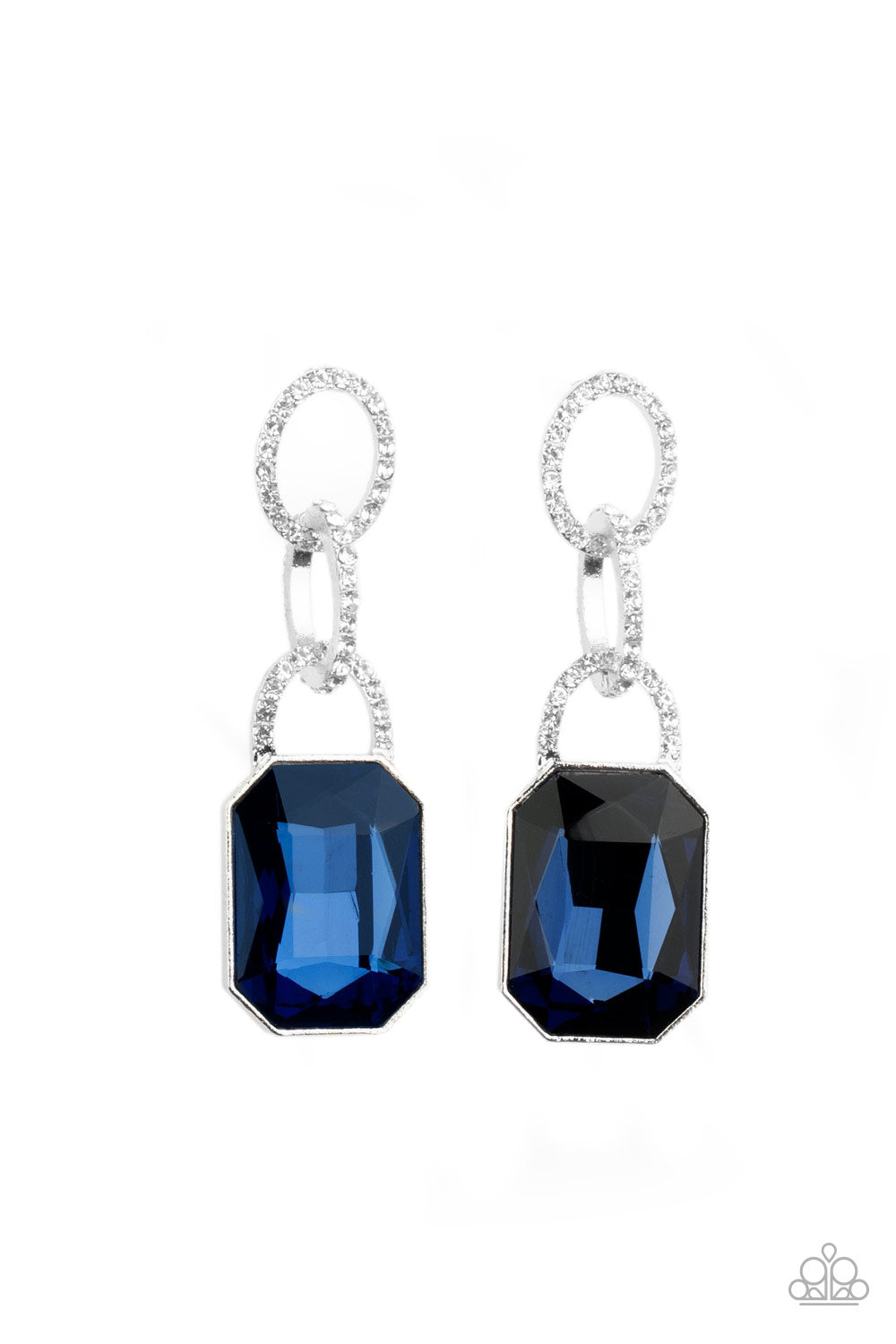 Paparazzi Superstar Status - Blue Post Earrings