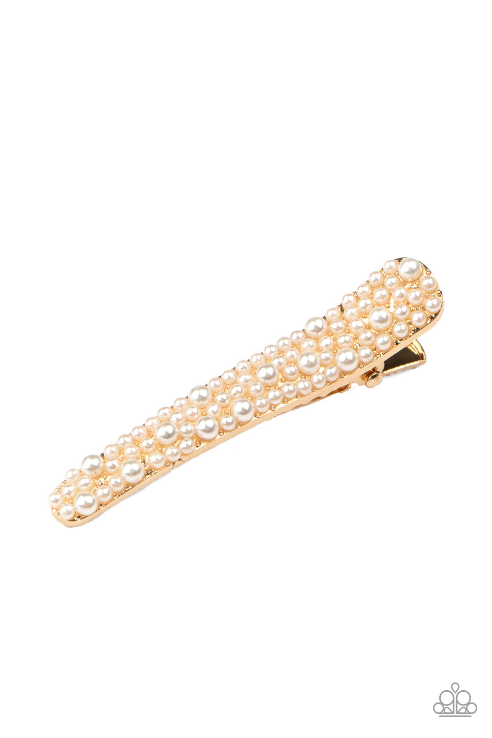Paparazzi Wish You Were HAIR - Gold Hair Clip - Pusher P