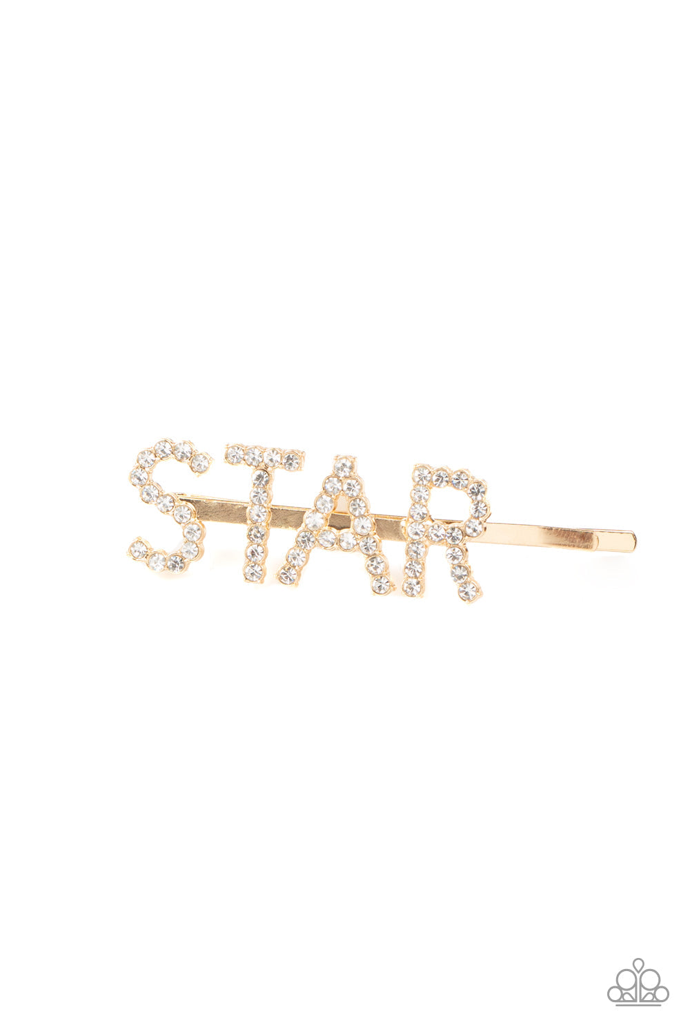 Paparazzi Star In Your Own Show - Gold Hair Clip - Pusher P