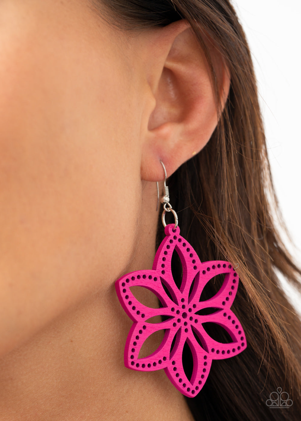 Paparazzi Bahama Blossoms - Pink Earrings - Pusher P