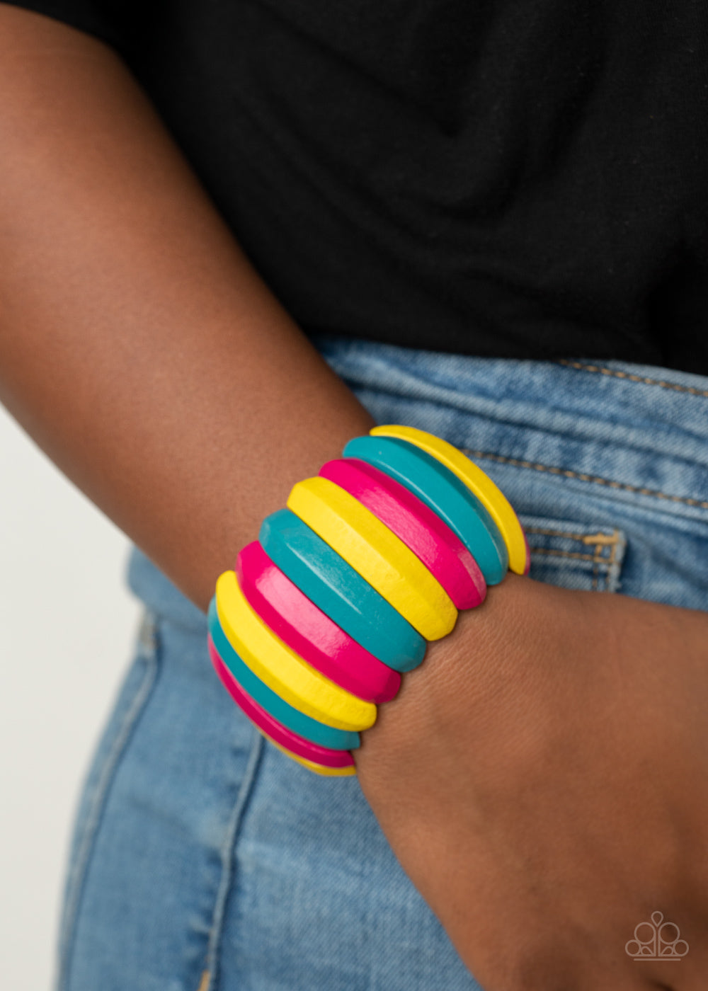 Paparazzi Colorfully Congo - Multi Bracelet - Pusher P