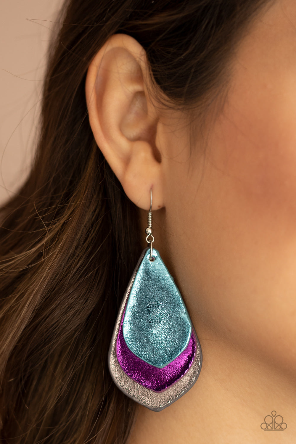 Paparazzi GLISTEN Up! - Multi Earrings - Pusher P