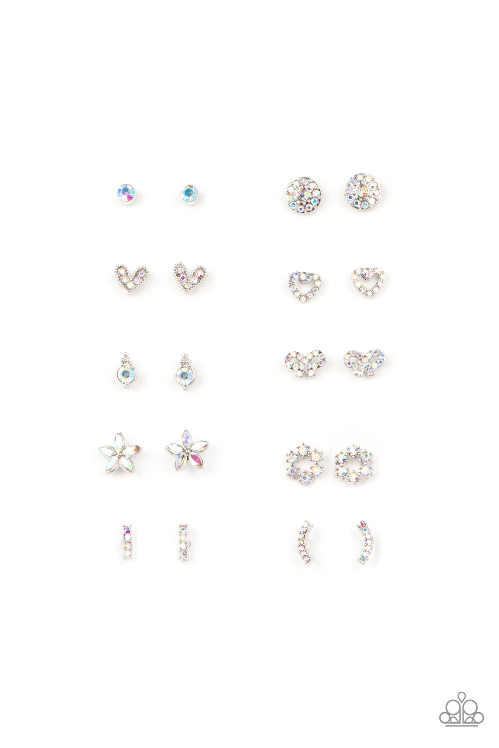 Paparazzi Starlet Shimmer Iridescent Post Earrings - Pusher P