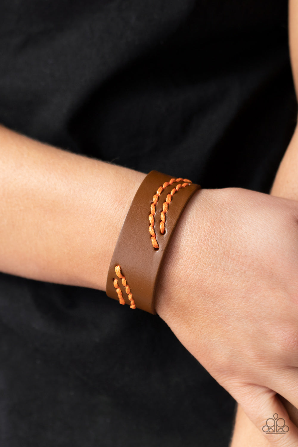 Paparazzi Harmonic Horizons - Orange Bracelet - Pusher P