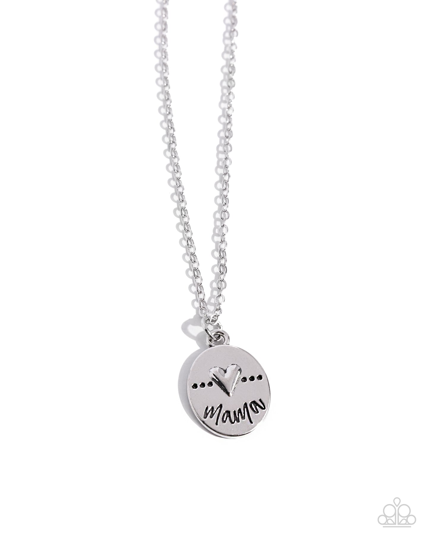 They Call Me Mama - Silver | Paparazzi Accessories