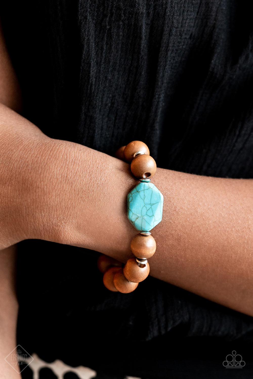 Paparazzi Abundantly Artisan - Blue Bracelet - Pusher P