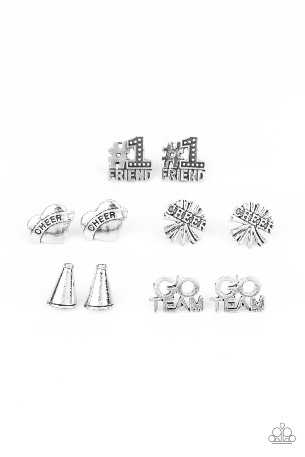 Paparazzi Starlet Shimmer Cheerleader Inspired Earrings - Pusher P