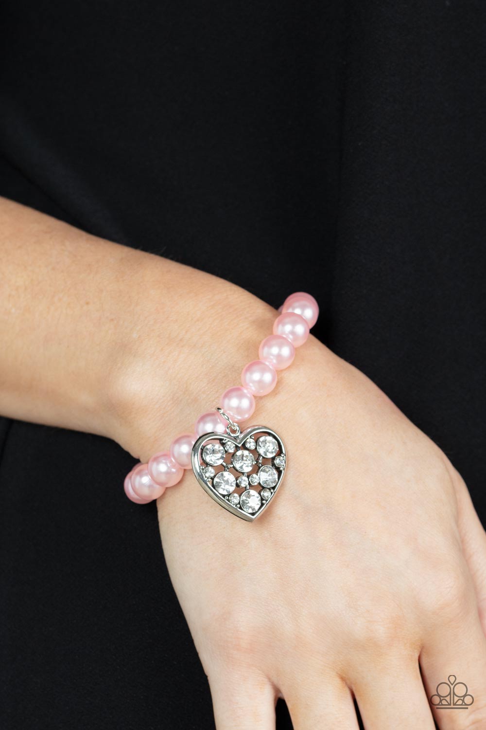 Paparazzi Cutely Crushing - Pink Bracelet - Pusher P