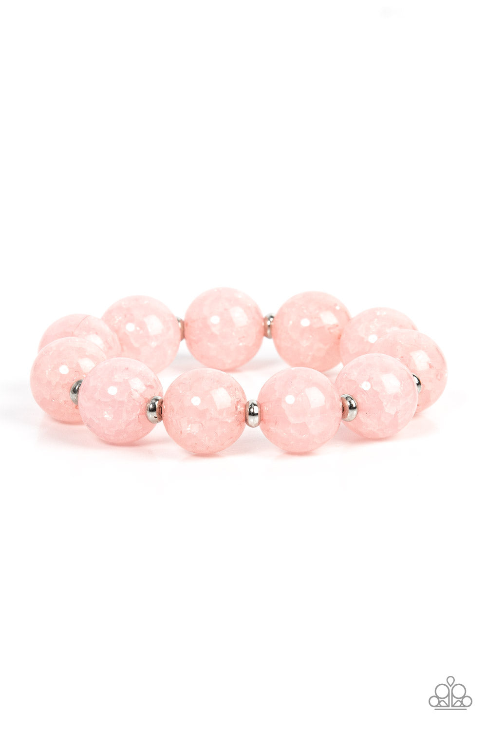 Arctic Affluence - Pink Bracelet | Paparazzi Accessories