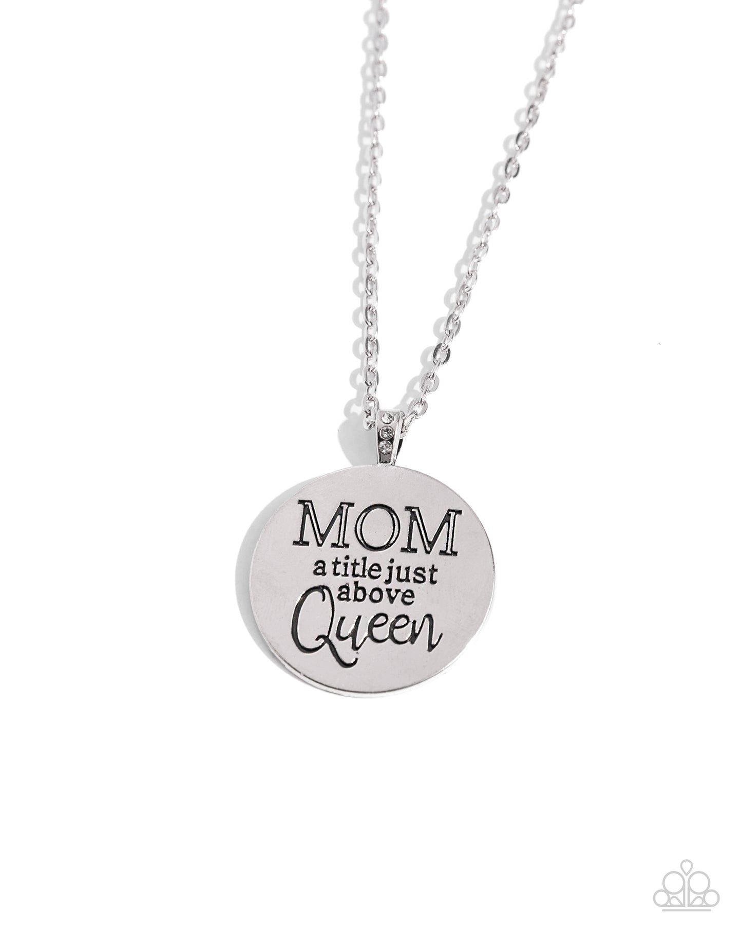 Mother Dear - White | Paparazzi Accessories