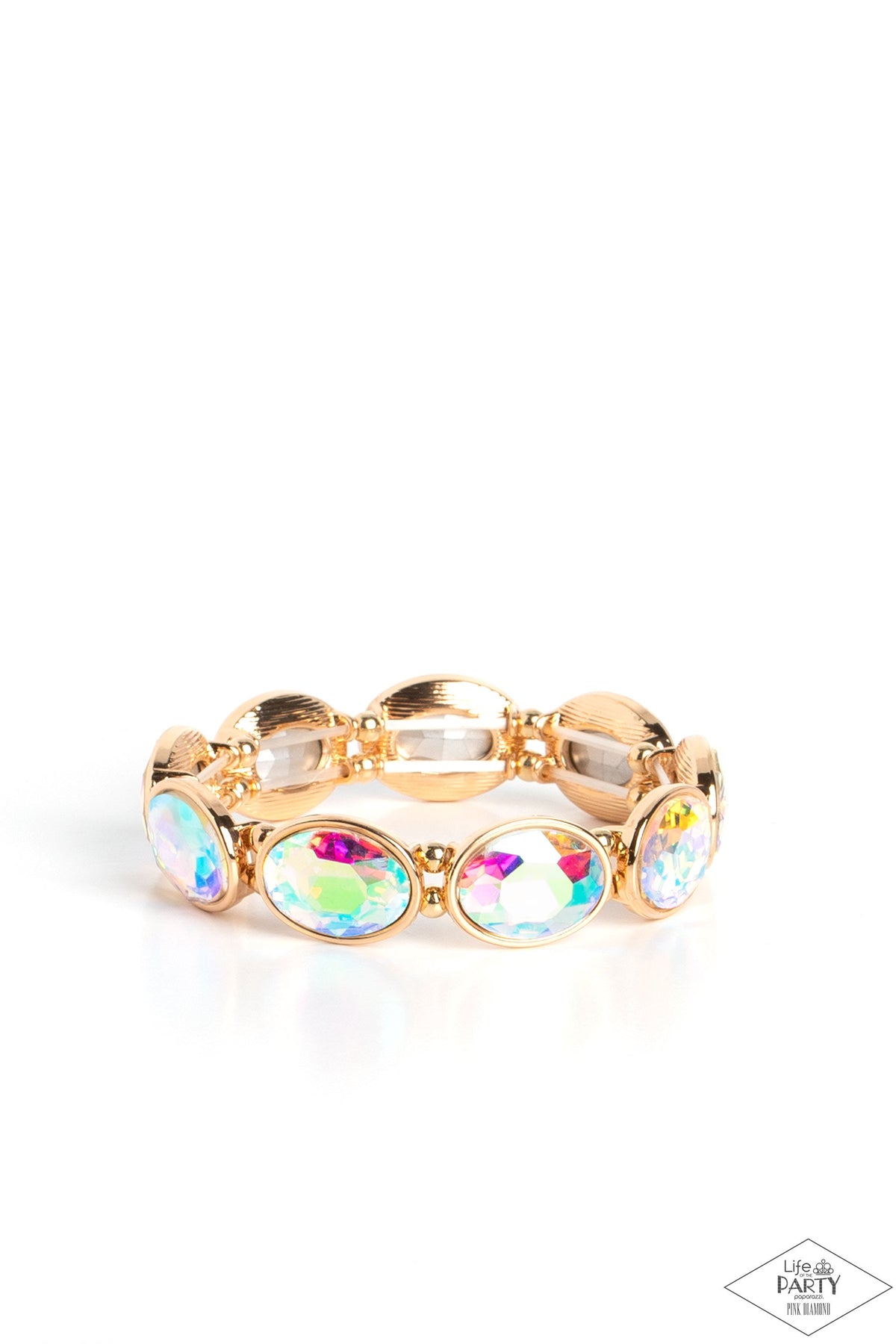 Diva In Disguise - Gold Bracelet | Paparazzi Accessories