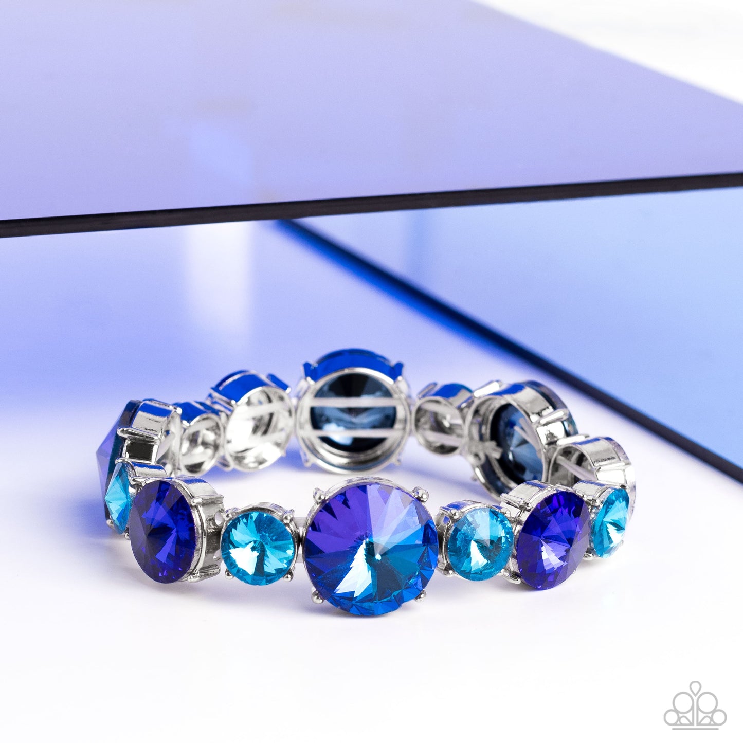 Refreshing Radiance - Blue Bracelet | Paparazzi Accessories