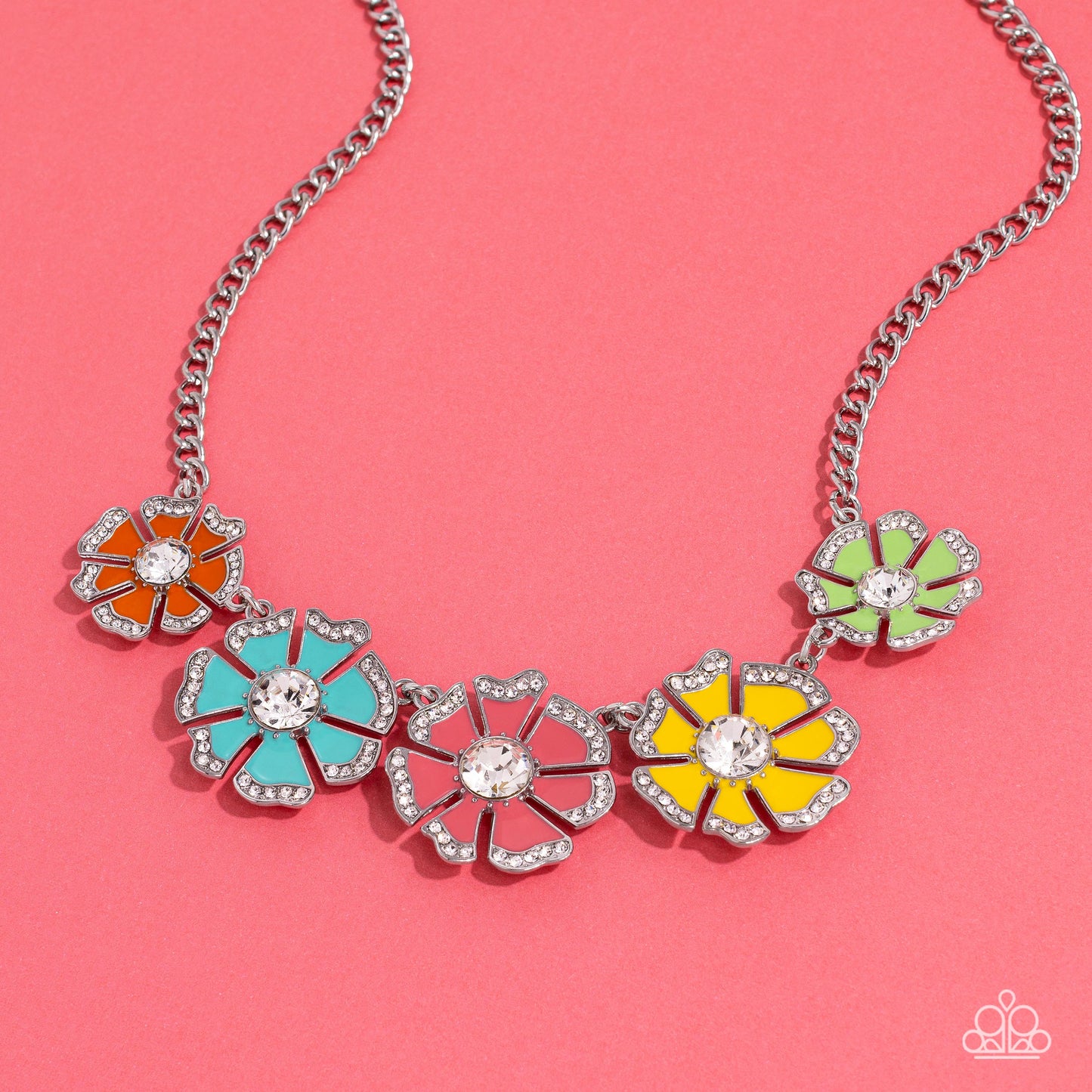 Playful Posies - Multi Necklace | Paparazzi Accessories