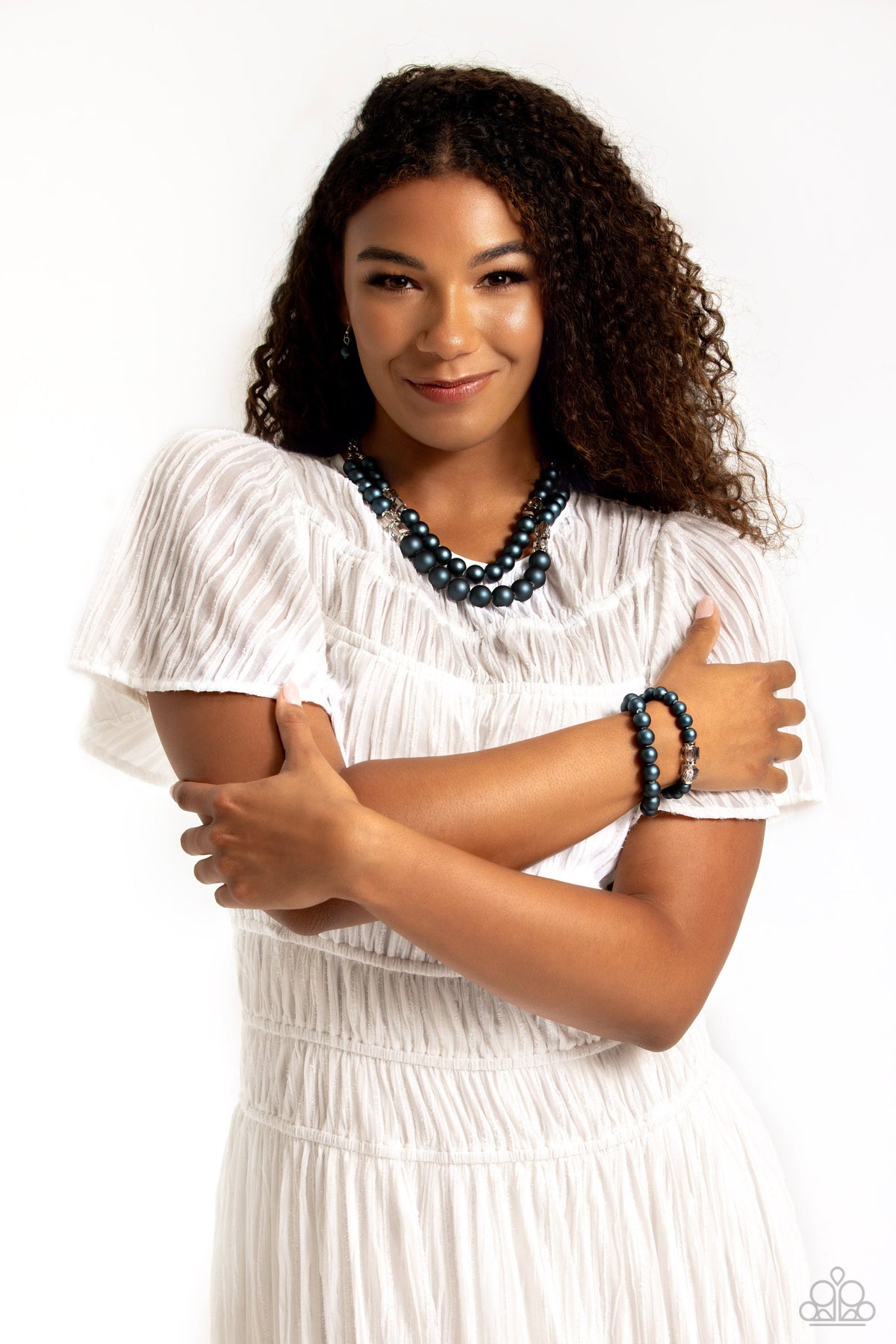Shopaholic Showdown - Blue Necklace | Paparazzi Accessories