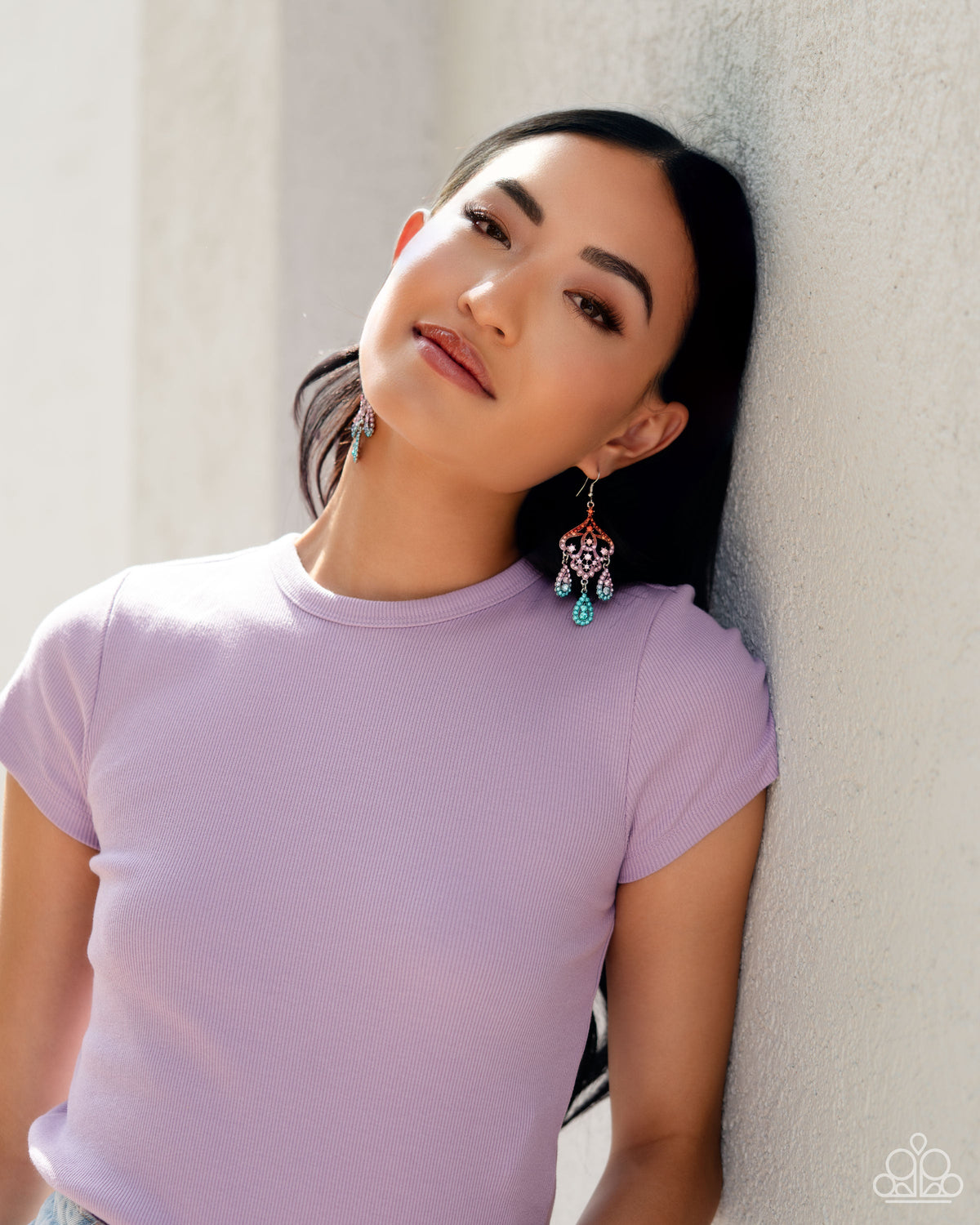 Chandelier Command - Multi Earrings | Paparazzi Accessories
